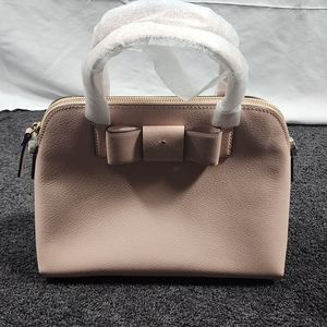 NWT Kate Spade Pink Bow Satchel/Crossbody